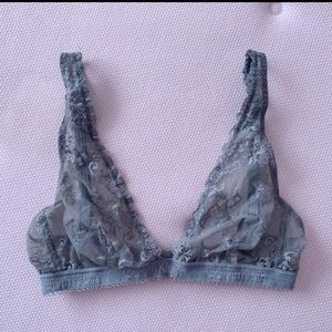 Calvin Klein Mint Lace Clasp-back Bralette (S)